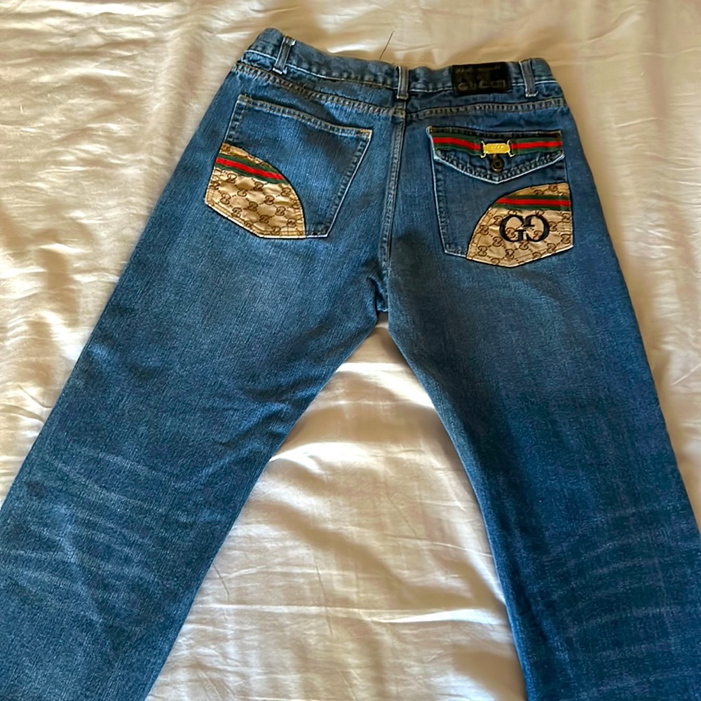 Pre owned Gucci denim